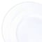 Smarty Had A Party Solid White Economy Round Disposable Plastic Dinnerware Value Set, 240PK 110WH-VP-CASE - alternate 1